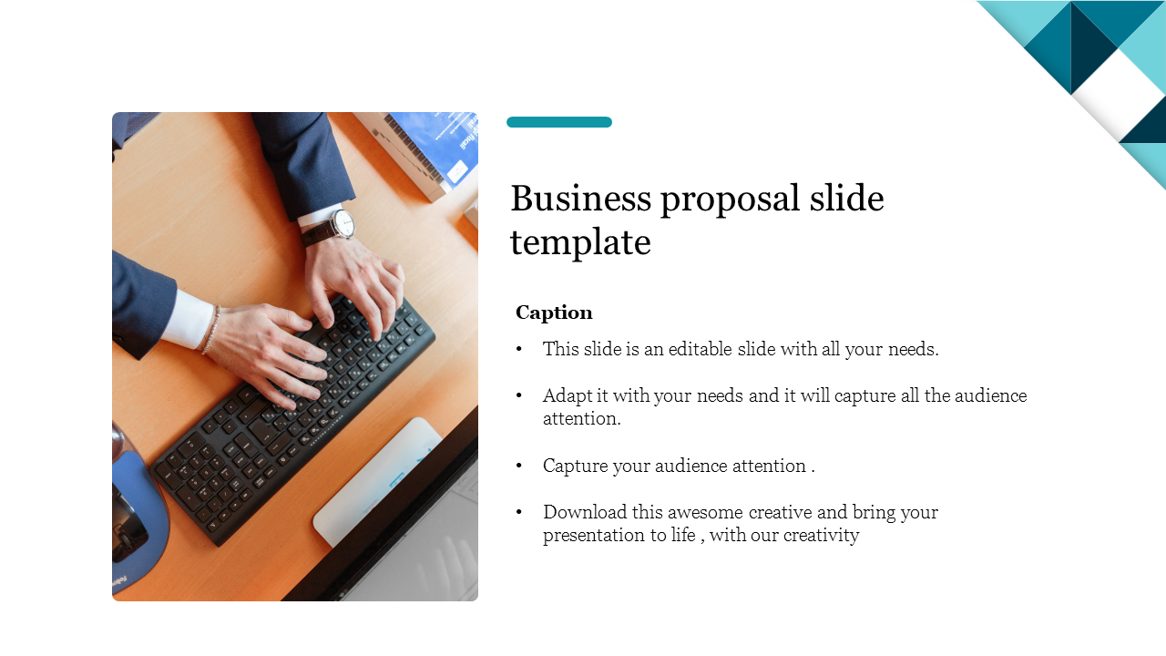 Creative Business Proposal Slide Template Designs